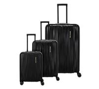 Travelite Barbara Novelty 4-Rollen Trolley Set schwarz, Polycarbonat, Unisex