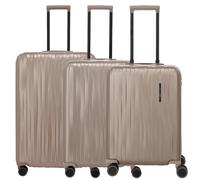 Travelite Koffer Set Barbara Novelty, 3-teilig S M L, Hartschalenkoffer aus Polycarbonat mit TSA-Schloss, Handgepäck & Reisekoffer Set für Urlaub und Flugreisen