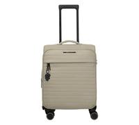 Travelite Barbara Stepp 4 Rollen Kabinentrolley S 55 cm mit Dehnfalte beige