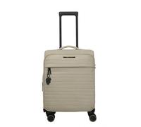 Travelite - travelite BARBARA STEPP Trolley 4-Rollen S exp. Satin Nude Braun Braun, 55 CM