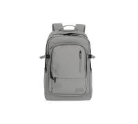 Travelite Rucksack aus wasserabweisendem Material, gepolstertes Laptop Fach 15,6 Zoll, BASICS Tagesrucksack mit Aufsteckfunktion, 48 cm, 28 Liter, 900 Gramm