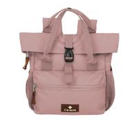 Travelite Rucksack BASICS Mini Rollup Rucksack, 7 L, 20 x 27 x 10 cm, 0,20 kg, viele Fächer - City-, Freizeit- & Tagesrucksack für Damen und Herren, Smoky Rose