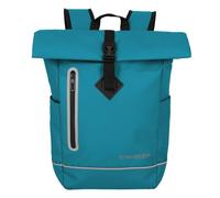 Travelite Rolltop Rucksack wasserfest, Fahrradrucksack, Freizeitrucksack mit Rolltop Verschluss & Reflektoren, BASICS, 48 cm, 19 Liter