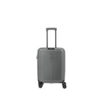Travelite Koffer Handgepäck mit 4 Rollen für Condor + Ryanair, integriertes Zahlenschloss, Bordtrolley Basics: Kompakter Hartschalen Trolley mit Volumenerweiterung bis 38 Liter, 55x40x20 cm, 2,9 kg