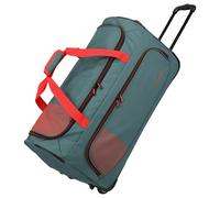 Travelite Basics Fresh - Rollenreisetasche 89L 71 cm (grün/orange)