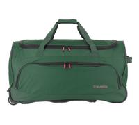 Travelite Basics Fresh Trolley Reisetasche 71 cm Dunkelgrün