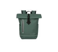 travelite BASICS Roll-Up Backpack Plane Pine Green