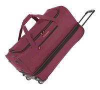 Travelite Basics Exp Rollenreisetasche bordeaux, Kunstfaser, 70 x 38 x 37cm