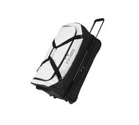 Travelite Trolley Reisetasche mit Rollen aus wasserabweisendem Material, Basics Weichgepäck Rolltasche mit Dehnfalte, 70 cm, 98-119 Liter