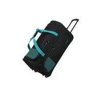 travelite - Basics Rollenreisetasche L Schwarz/Petrol - Gr. - L