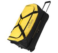 Travelite Trolley Reisetasche mit Rollen aus wasserabweisendem Material, Basics Weichgepäck Rolltasche mit Dehnfalte, 70 cm, 98-119 Liter