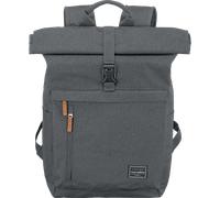 travelite Handgepäck Rucksack, Laptop Rucksack 15,6 Zoll, BASICS, Reiserucksack Rolltop Funktion, 60 cm, 35 Liter