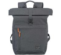 Travelite Rolltop Handgepäck Rucksack BASICS, 60 cm, 35 Liter | Laptop Rucksack bis 15,6 Zoll, großer Reiserucksack mit Aufsteckfunktion, Daypack für Damen & Herren, viele Fächer