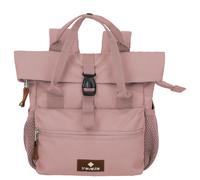 Travelite Rucksack BASICS Mini Rollup Rucksack, 7 L, 20 x 27 x 10 cm, 0,20 kg, viele Fächer - City-, Freizeit- & Tagesrucksack für Damen und Herren, Smoky Rose
