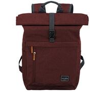 Travelite Handgepäck Rucksack, Laptop Rucksack 15,6 Zoll, BASICS, Reiserucksack Rolltop Funktion, 60 cm, 35 Liter