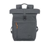 travelite Handgepäck Rucksack, Laptop Rucksack 15,6 Zoll, BASICS, Reiserucksack Rolltop Funktion, 60 cm, 35 Liter