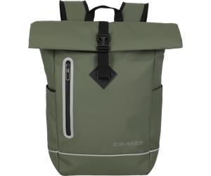 Travelite Basics Rollup Rucksack aus Plane 48 cm -Olive