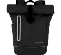 Travelite Basics Rollup Rucksack aus Plane 48 cm -Schwarz