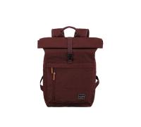 Travelite Handgepäck Rucksack, Laptop Rucksack 15,6 Zoll, BASICS, Reiserucksack Rolltop Funktion, 60 cm, 35 Liter