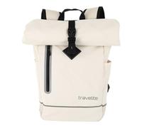 Travelite BASICS Rucksack aus wasserfestem Material, Schulrucksack aus Polyester mit Reflektoren + Roll-Up Verschluss, 400g, 48 cm, 19 Liter