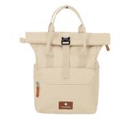 Travelite Basics Short Handle Rollup Rucksack 37 cm - Off-White