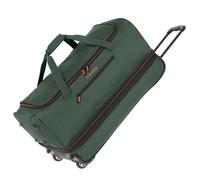 Travelite Trolley Reisetasche mit Rollen groß, erweiterbares Volumen, Basics, Weichgepäck Rolltasche mit Dehnfalte, 70 cm, 98-119 Liter