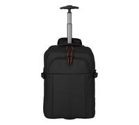 Travelite Backpack Rucksack Trolley Briize 2 Rollen mit Laptopfach 15,6 Zoll Schwarz