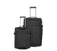 Travelite BRIIZE 2-tlg. Rollenreisetaschen-Set M/S Schwarz