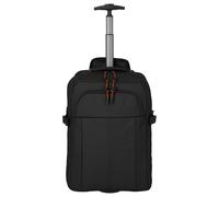 Travelite Backpack Rucksack Trolley Briize 2 Rollen mit Laptopfach 15,6 Zoll Schwarz