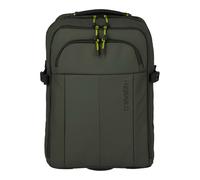 Travelite Backpack Rucksack Trolley Briize 2 Rollen mit Laptopfach 15,6 Zoll Khaki