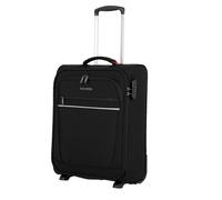 Travelite Bordtrolley Handgepäck Koffer leicht, 2 Rollen, Cabin, Weichgepäck Trolley klein mit Schloss, 52 cm, 39 Liter
