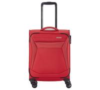 Travelite Chios Trolley S 55 Rot Koffer mit 4 Rollen Weichgepäck
