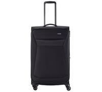 Travelite 4-Rad Koffer Größe L Weichschale, Gepäck Serie Chios mit Dehnfalte + Kantenschutz, Trolley in Zeitloser Optik, 78 cm, 90-97 Liter