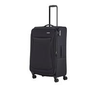 travelite Reisekoffer Chios Trolley 78 cm 4 Rollen 90 l - Schwarz