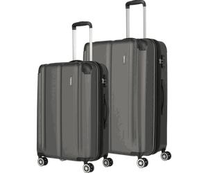 Travelite City 4-Rollen Kofferset 2tlg. L/M -Anthrazit