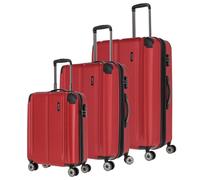 Travelite CITY Kofferset mit 4 Rollen Gr. L/M/S - Rot Rot [10] Koffer24