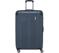 Travelite City 4-Rollen Trolley L 77 cm -Marine