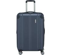 Travelite City 4-Rollen Trolley M 68 cm -Marine