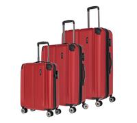 Travelite CITY Kofferset mit 4 Rollen Gr. L/M/S - Rot Rot [10] Koffer24