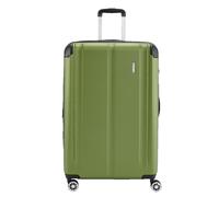 Travelite City 4w Trolley L erw. grün 73049-80 Koffer mit 4 Rollen Koffer