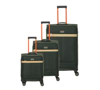 Travelite Weichschalenkoffer Set Color Craze, 3-teilig, S/M/L, mit TSA Kombinationsschloss, Dehnfalte (Größe M), 4 Doppelrollen, Koffer Set mit Handgepäck