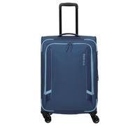 Travelite Corsiica - 4-Rollen-Trolley M 67 cm erw. (blue)