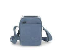 Travelite Umhängetasche WORKFLOW aus recyceltem Material, Sicherheitsfach, 23 cm, 2 l, Denimblue