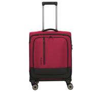Travelite Crosslite - 4-Rollen-Kabinentrolley S 55 cm (red)