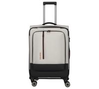 Travelite Crosslite Trolley M 4-Rollen erweiterbar Natur