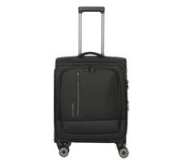 travelite CROSSLITE 4-Rollen Trolley S erw. Schwarz
