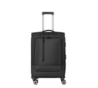 Travelite Crosslite 4w Trolley M Schwarz Koffer mit 4 Rollen Weichgepäck