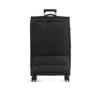Travelite Crosslite 5.0 4-Rollen Trolley schwarz, recyceltes Polyester, Unisex