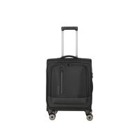 Travelite CROSSLITE Bordtrolley S mit 4 Rollen (55 cm) - Schwarz Schwarz [1] Koffer24
