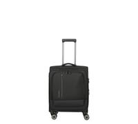 travelite CROSSLITE 4-Rollen Trolley S erw. Schwarz
